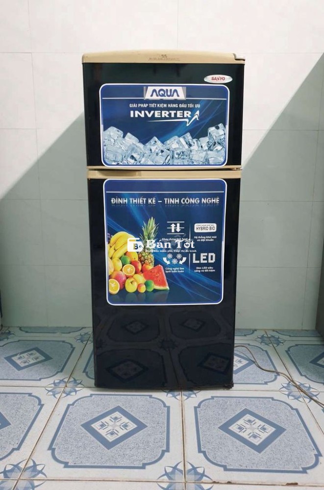 Tủ lạnh sanyo 120l như hình✅✅🤙