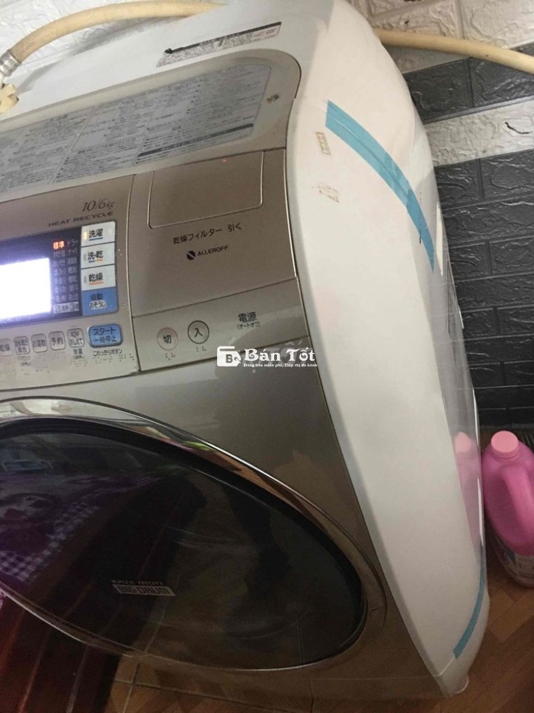 máy giặt sấy nội địa nhật 10/6kg