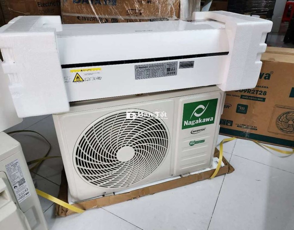 Máy lạnh Nagakawa 1HP Inverter mới nguyên thùng - Điều hòa treo tường Inverter 1 chiều NIS-C09R2T29  