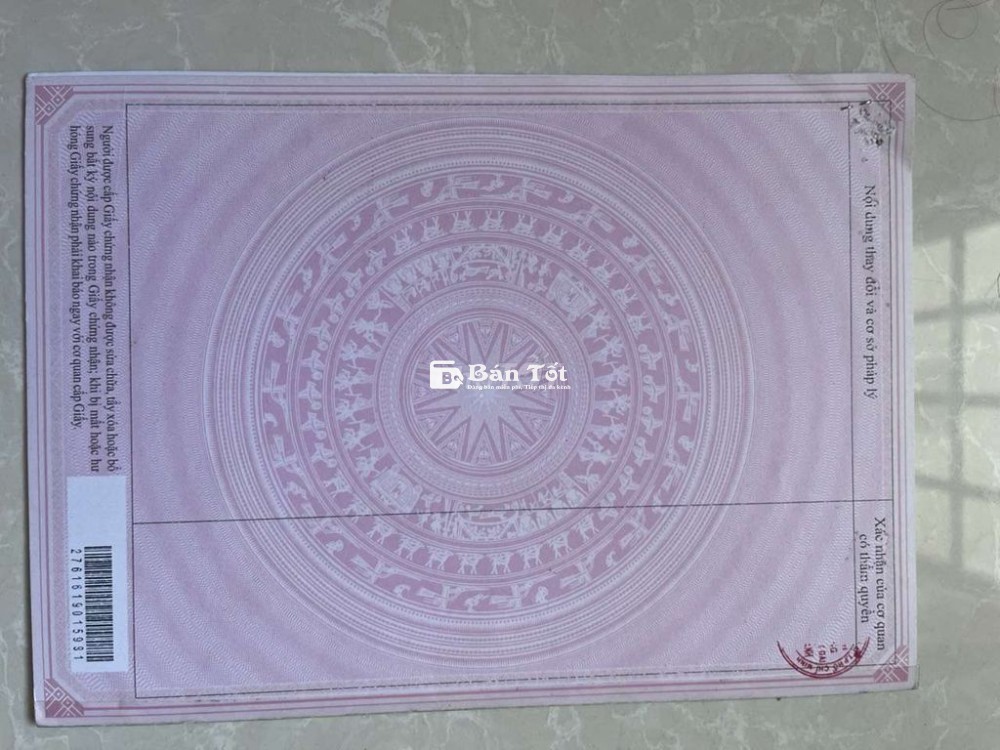 BÁN ĐẤT THỔ CƯ HẺM XE TẢI XÃ TÂN KIÊN BÌNH CHÁNH