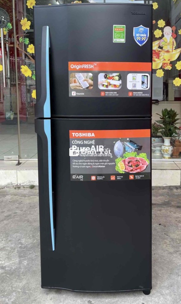 Tủ lạnh Toshiba 188 lít êm lạnh tốt nhẹ điện