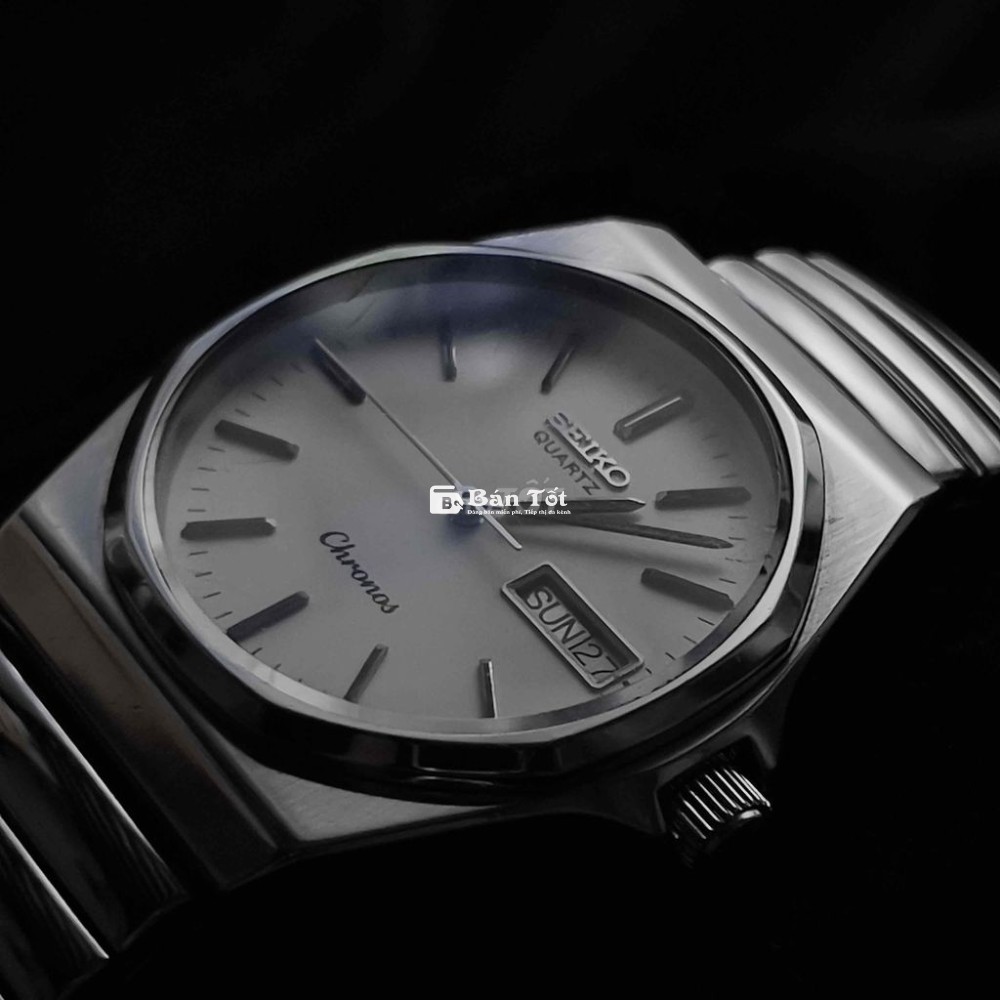 Đồng hồ Seiko Chronos size 36mm cả núm