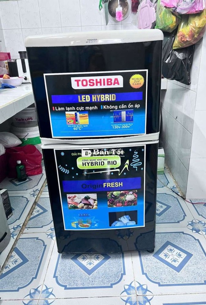 Cần bán tủ lạnh Toshiba 118lit✅