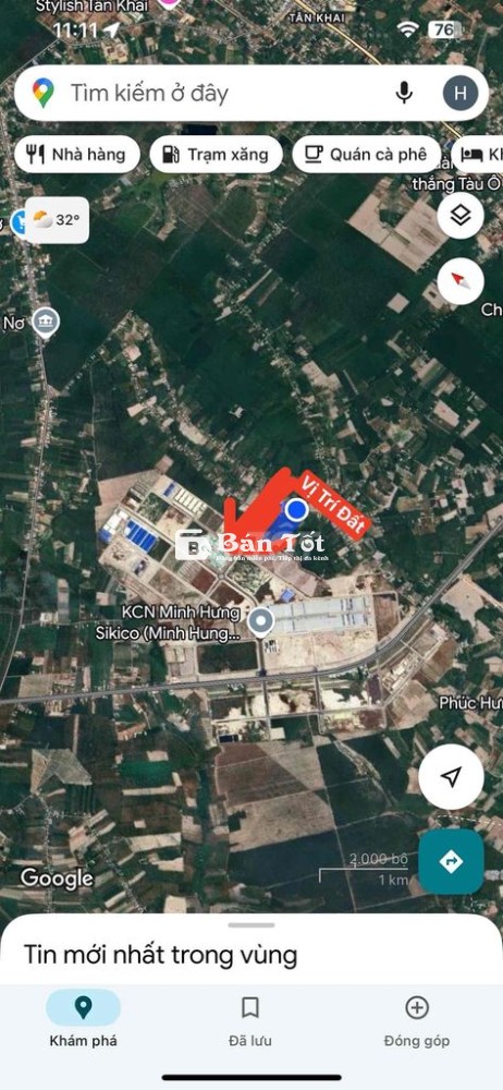 Đất Gần KHU CÔNg Nghiệp khu dân cư đông đúc