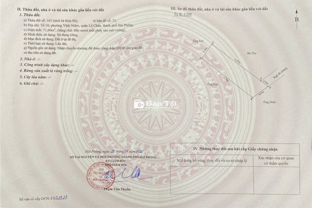 Đất thổ cư khu vực dân chí cao, đủ tiện ích