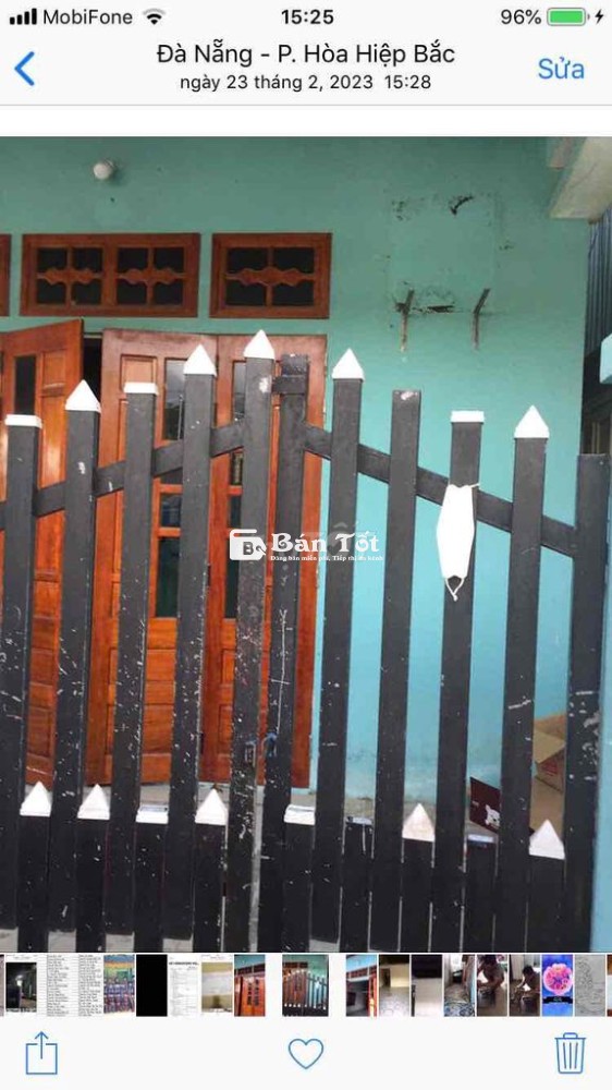Nhà cấp 4 85m2 đất, vị trí ngay trước cảng biển Liên Chiểu
