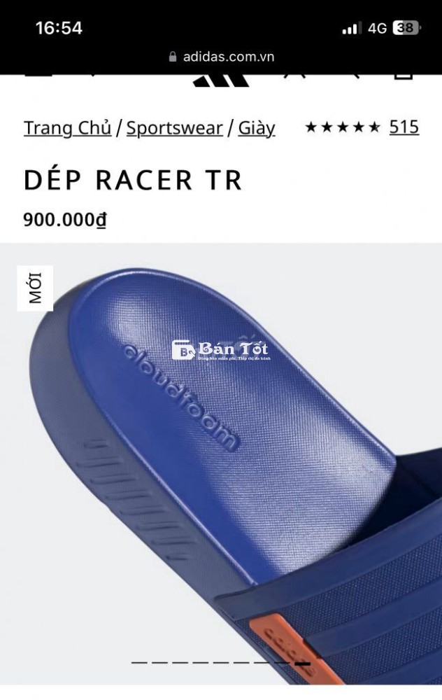 T/ lý Dép và Tất mới nguyên tem Adidas chính hãng