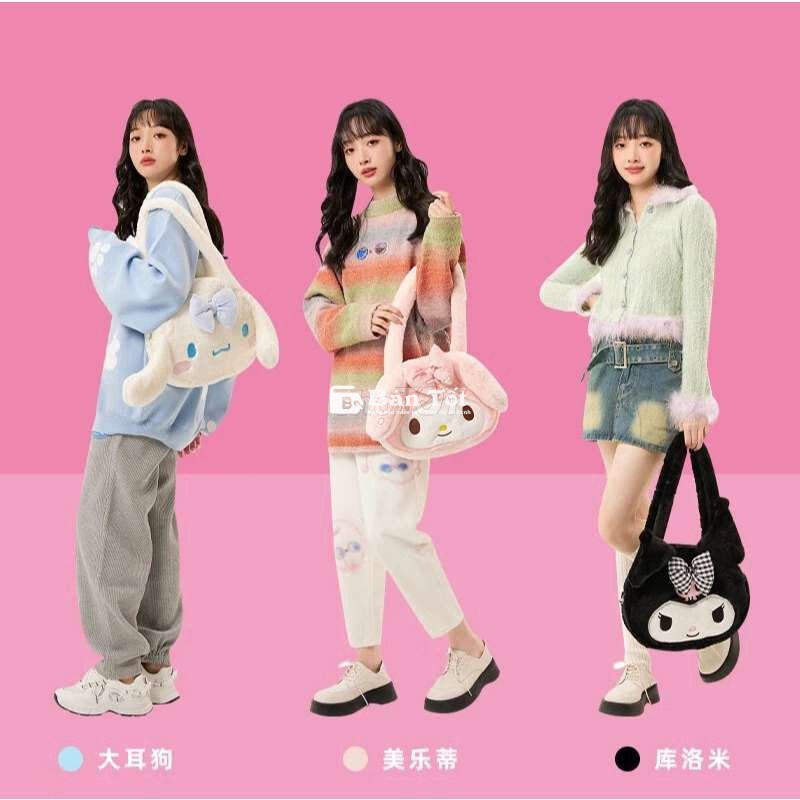 Túi vải lông Kuromi