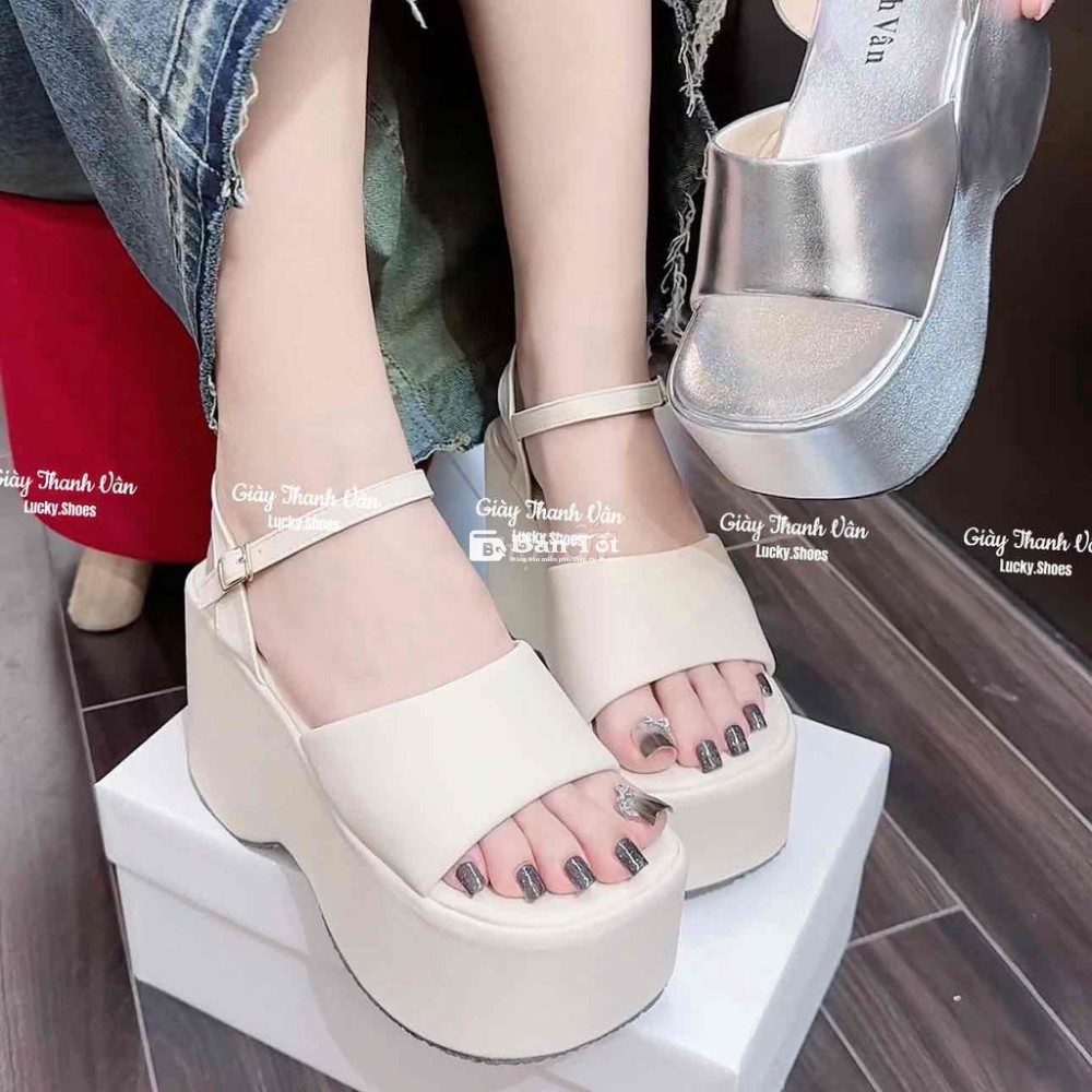 Sandan nữ cao 9 phân Da mềm (D0272)