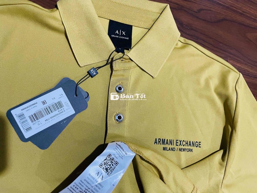 polo cotton AX chính hãng mới nguyên size L