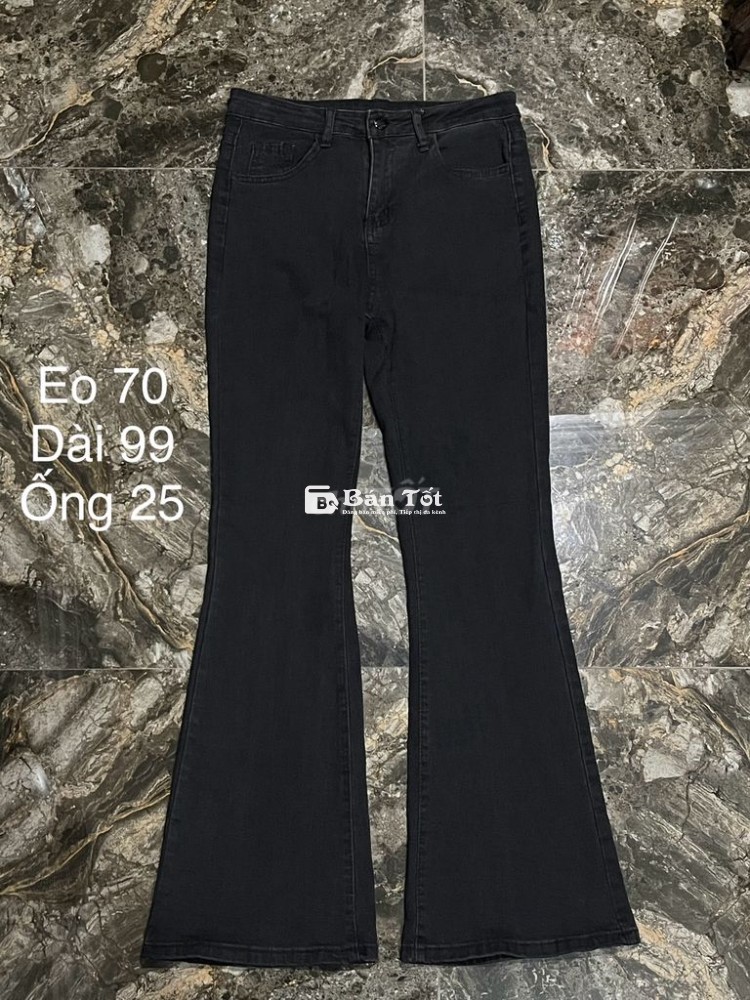 Dọn tủ bán nhanh 3 quần jean ống loe 250k/cả 3