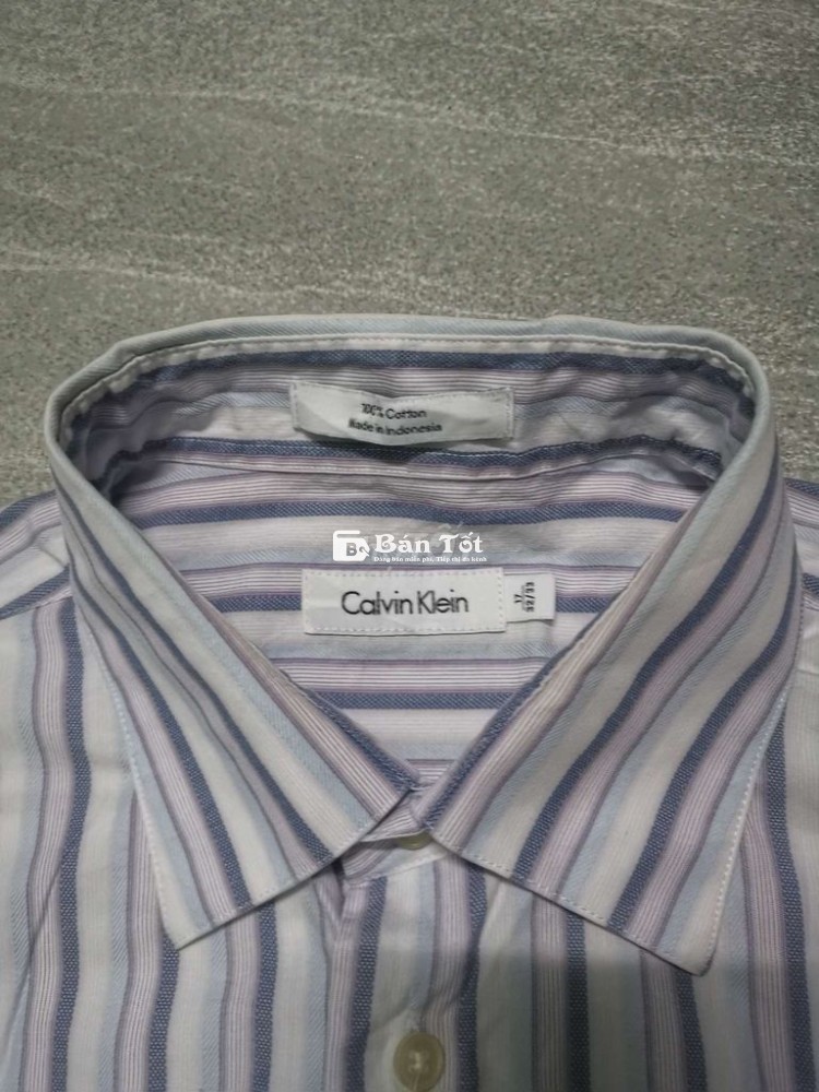 Áo sơmi Calvin Klein U.SMadeSlimCasual form M