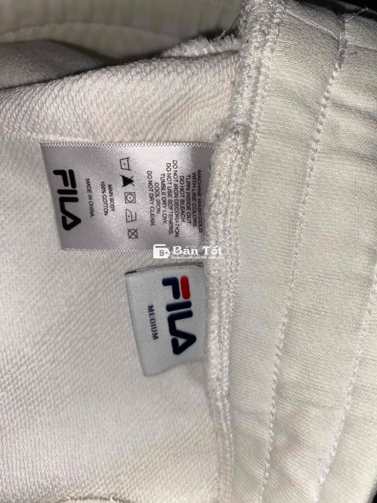 Quần Fila FW2HPF1044M size M màu trắng