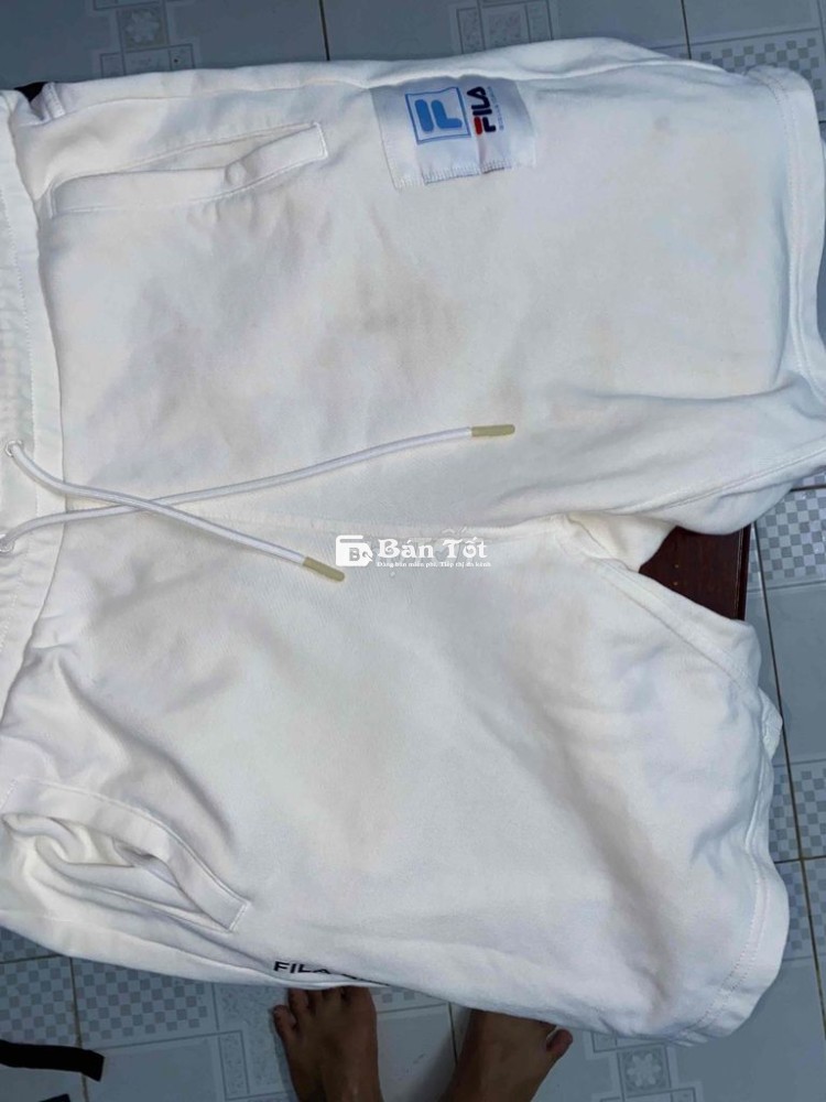 Quần Fila FW2HPF1044M size M màu trắng