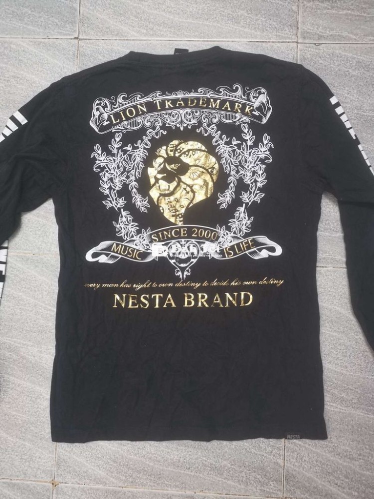 Áo thun Nesta MadeBigLogo CasualGold form M