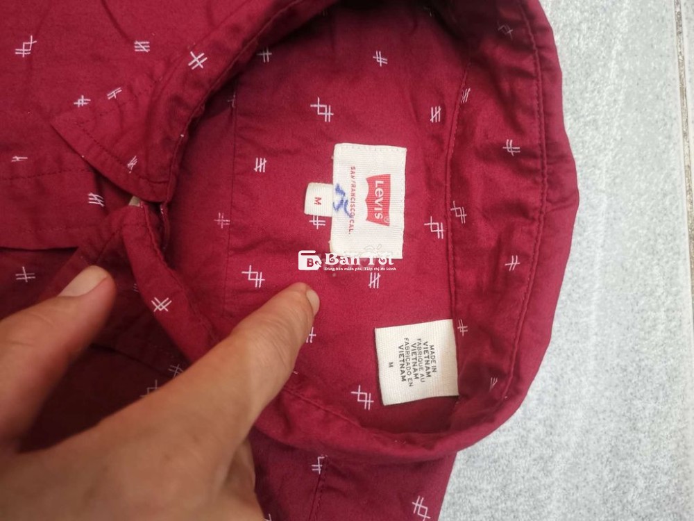 Áo sơmi Levis Strauss&Co U.SMadeCustom form M