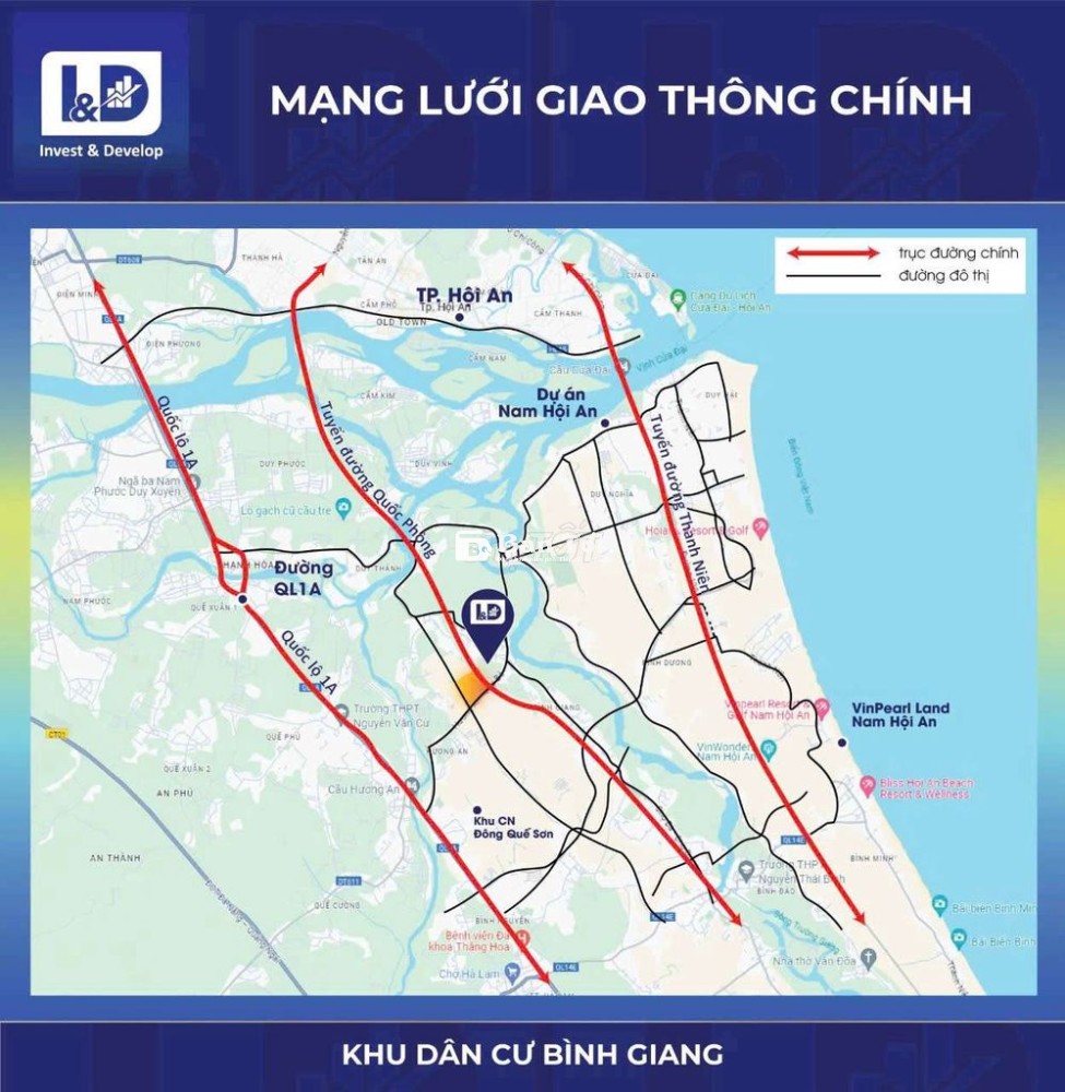 Chỉ 4.5tr/m full đất ở ngay khu công ghiệp Bình Giang - Thăng Bình