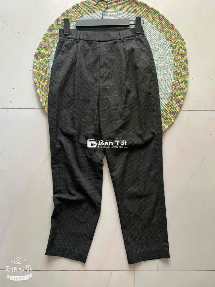 Quần Tây Baggy Size M Lưng Co Giãn - Đẹp Hơn Hình!  