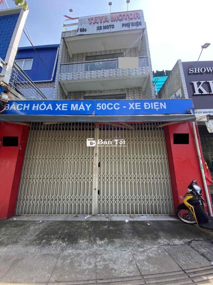 CHO THUÊ NHÀ NGUYÊN CĂN MẶT TIỀN LUỸ BÁN BÍCH Q.TP Dt 6x20 trệt 3 lầu