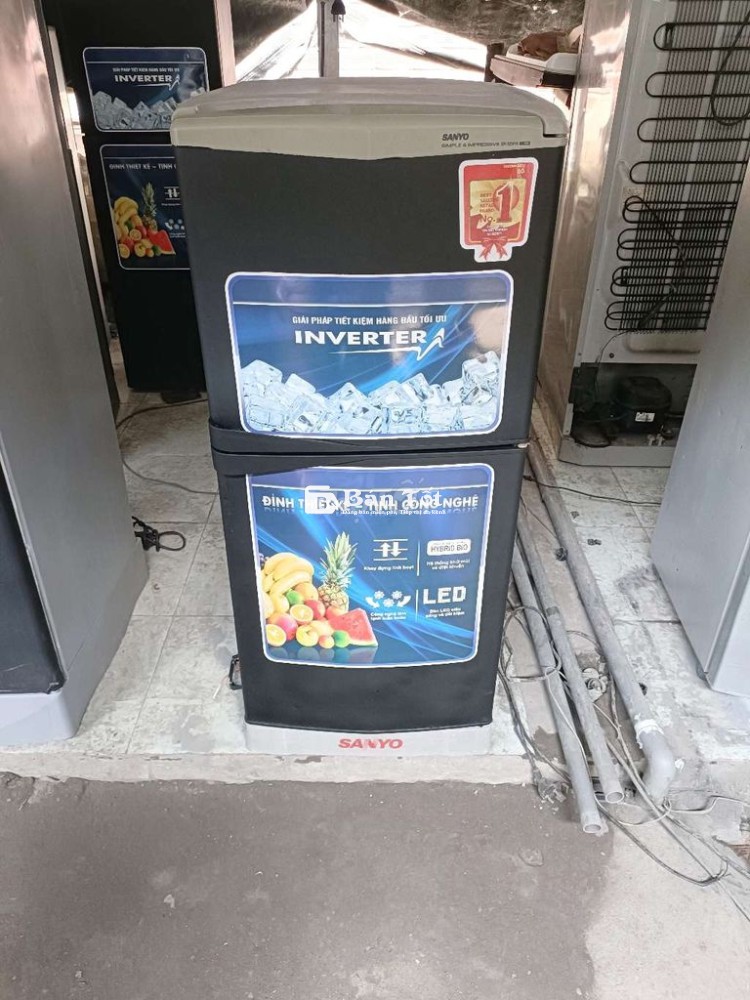 Sanyo 120l k bám tuyết máy móc zin nhẹ điện