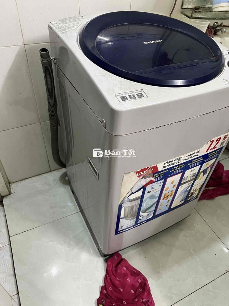 Máy giặt Sharp 7,2kg cửa trên - 1.5 triệu