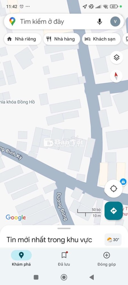 Đất ở diện tích 146 m2. Đường bình kỳ Đà Nẵng. Đất chính chủ