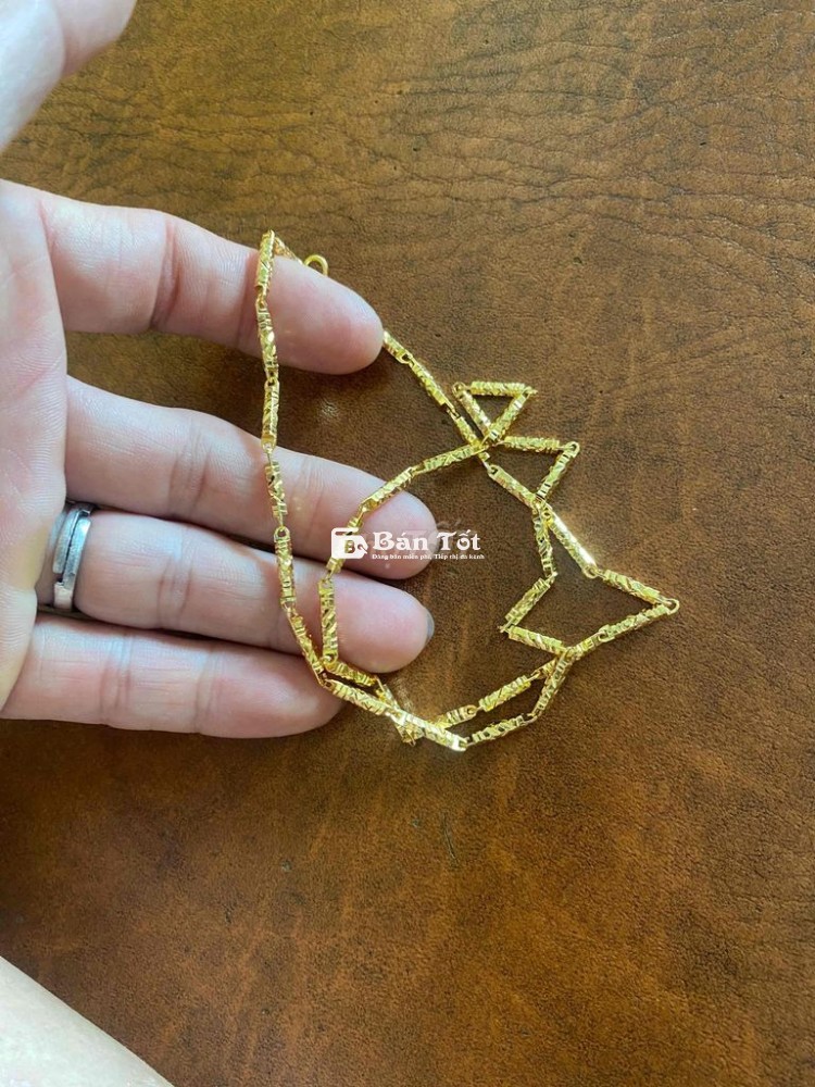 Dây vàng 18k hàng Nhật siêu bền màu