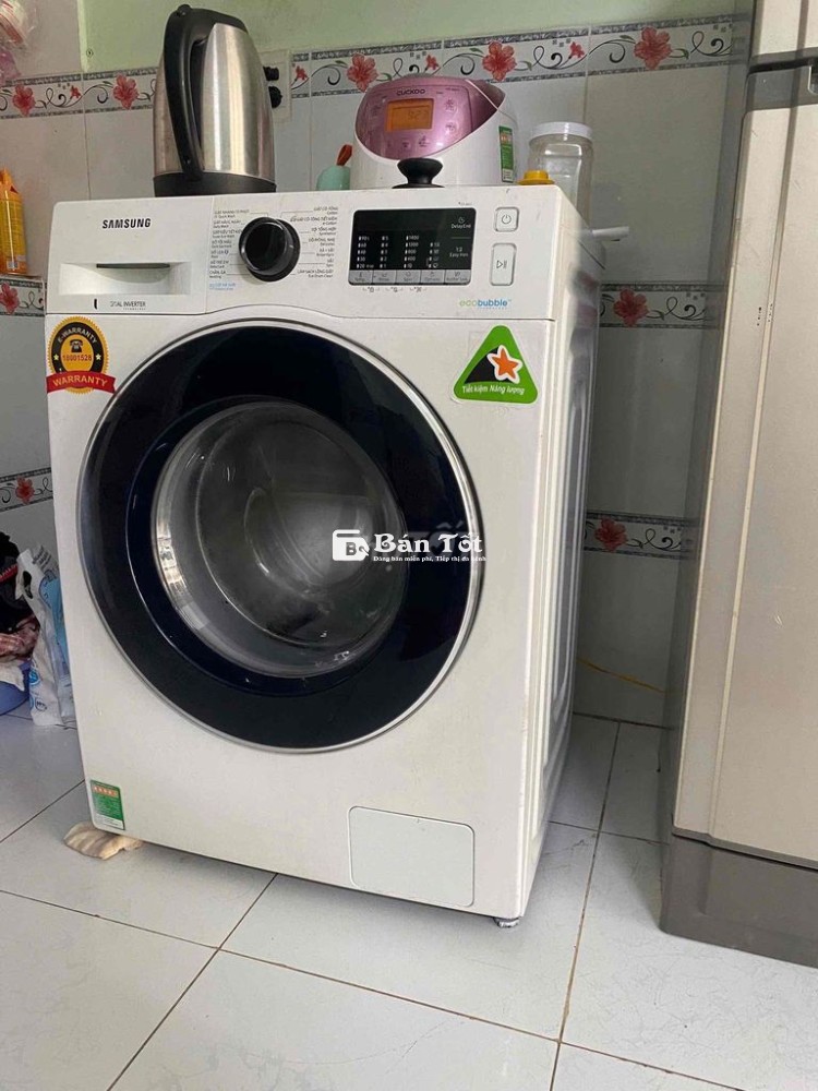 Về quê sống nên thanh lý máy giat 9kg inverter