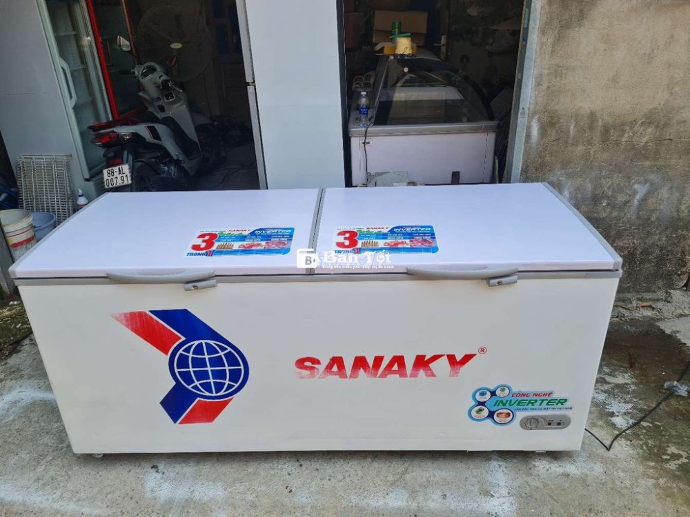Tủ đông suốt sanaky 860L nguyên zin