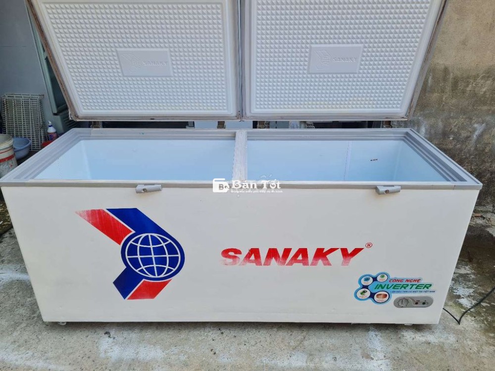 Tủ đông suốt sanaky 860L nguyên zin