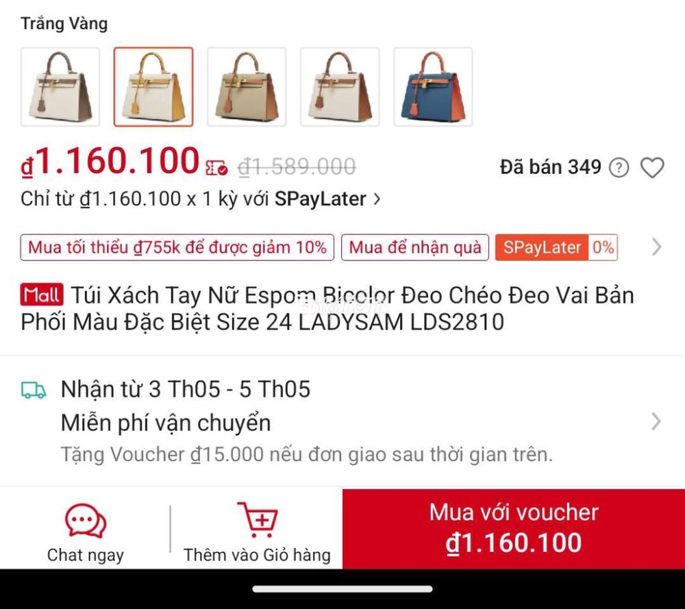 Túi xách da bò 100%