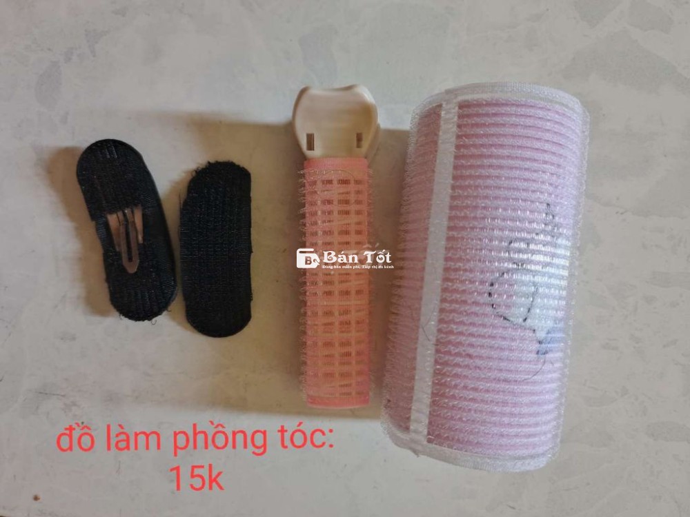 Lô phồng mái, kẹp phồng tóc, phím làm phồng
