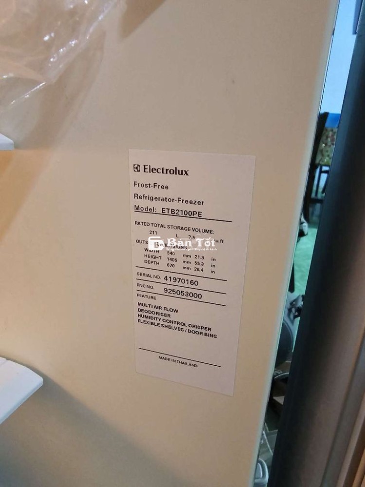 Bán tủ lạnh Electrolux siêu bền, tiết kiệm điện  