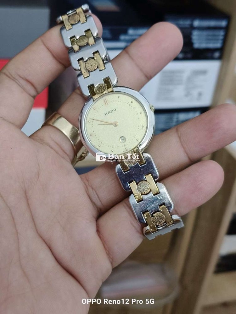 Đồng hồ rado vàng demi gl giao lưu