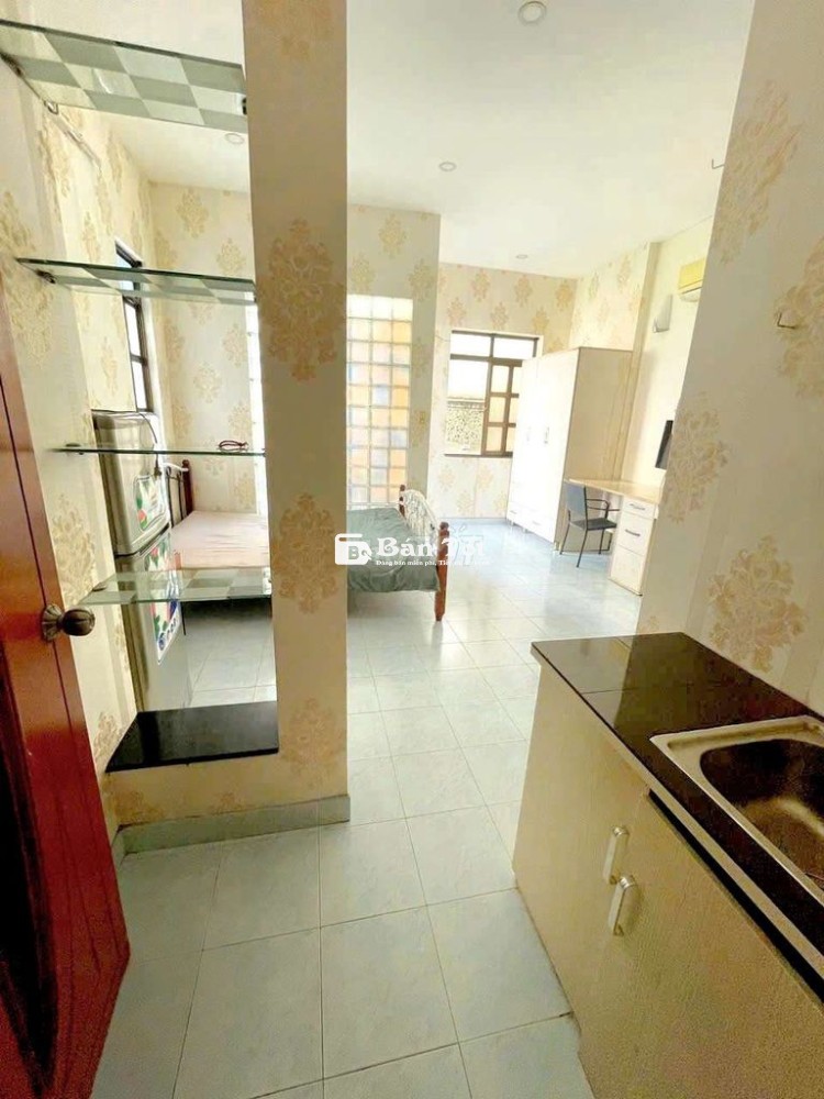 CHDV Studio ban công Lê Lai Q1 ngay công viên 23/9 đầy đủ tiện nghi