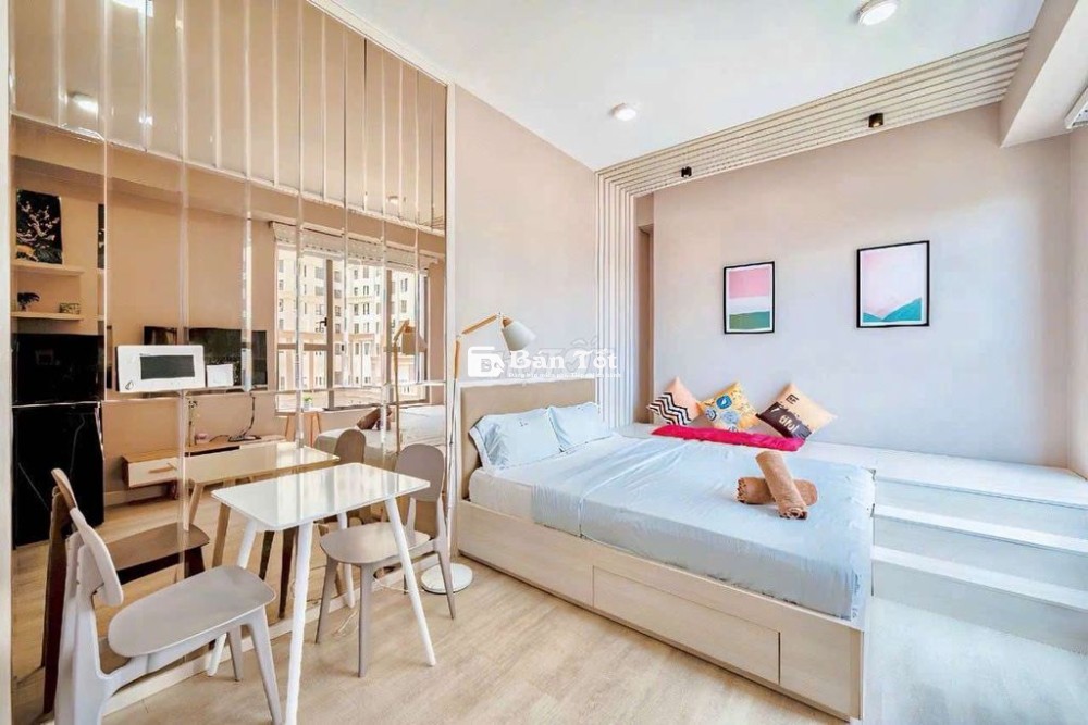 Căn hộ TRESOR - Studio full nội thất đẹp - Trống sẵn vào ngay.