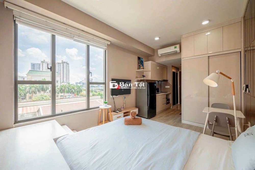 Căn hộ TRESOR - Studio full nội thất đẹp - Trống sẵn vào ngay.