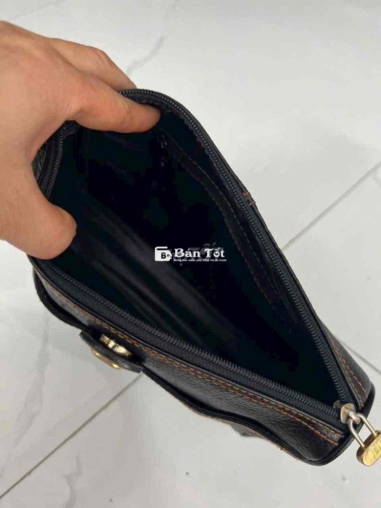 clutch cầm tay DUNHILL size 25x17