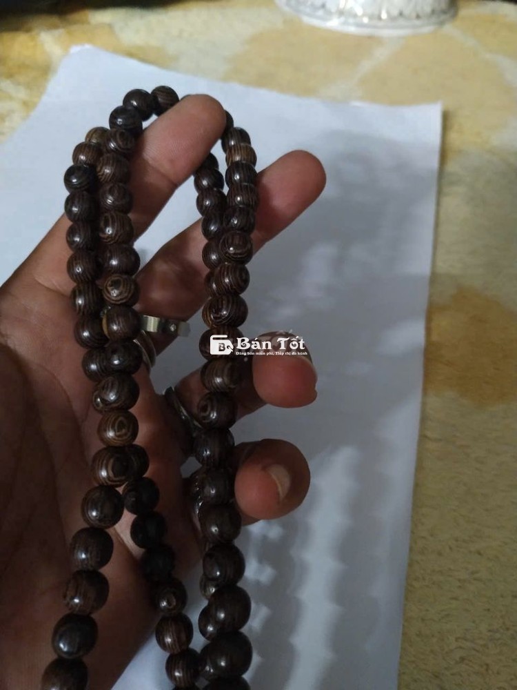 DÂY CHUYỀN GỖ TRẦM VÀ NHẪN