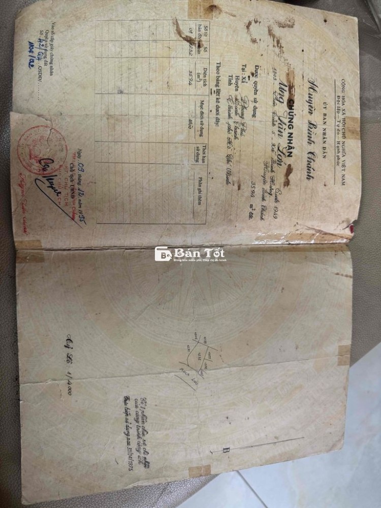 BÁN ĐẤT CHÍNH CHỦ - GIÁ TỐT