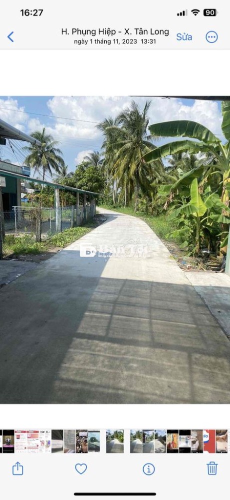 ban đất vườn lo ô tô 7500m2 có 150 odt