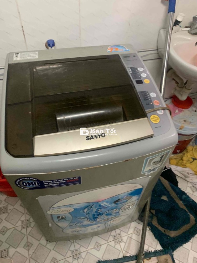Máy giặt sanyo 7kg cửa trên giá 1tr1
