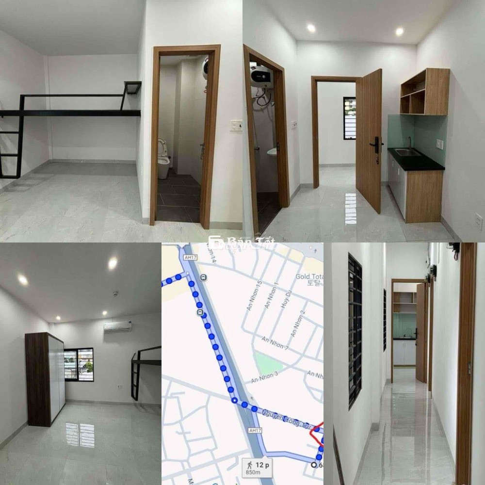 Cho thuê căn hộ mới, full nội thất gần vincom, sát cầu rồng