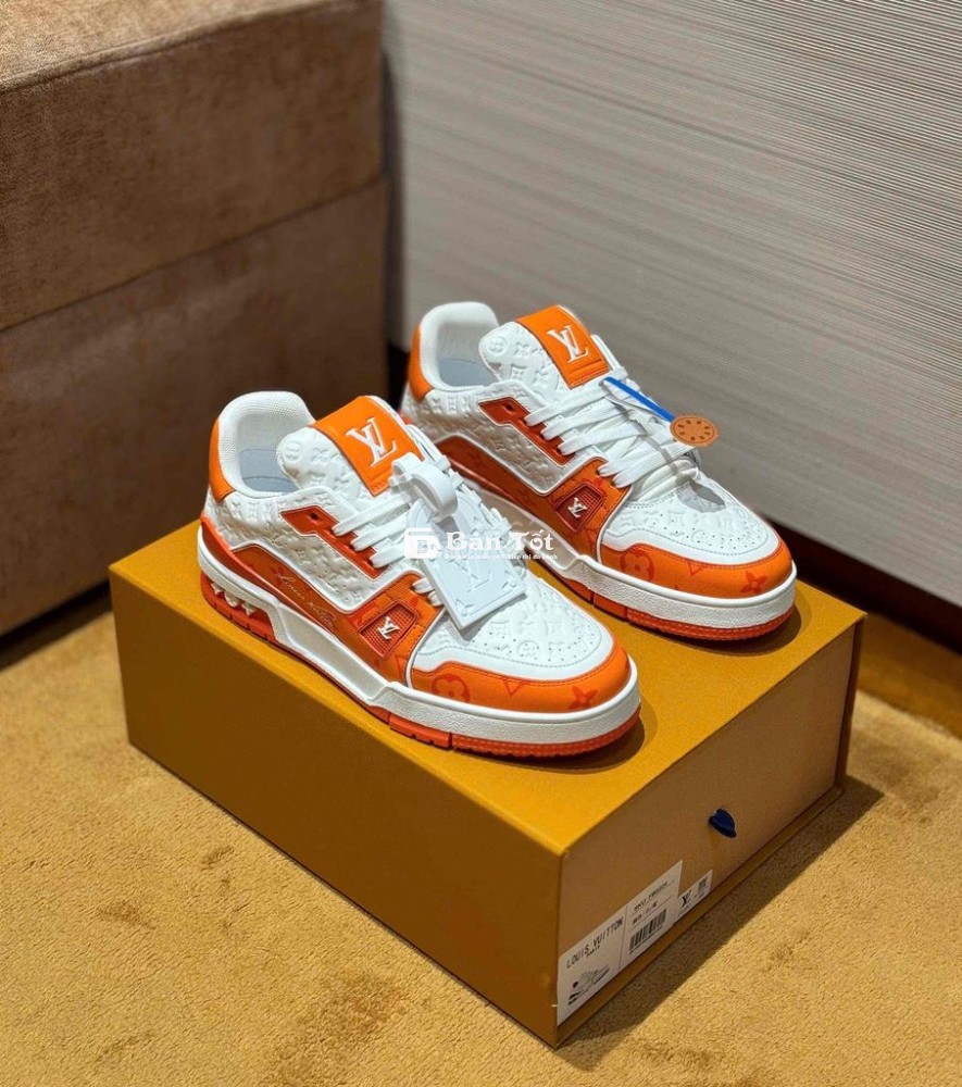 Giày Nam Thể Thao Sneaker LV Trainer Cao Cấp