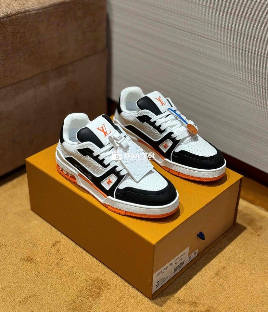 Giày Nam Thể Thao Sneaker LV Trainer Cao Cấp