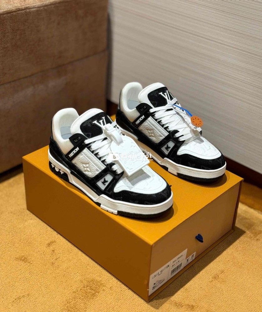 Giày Nam Thể Thao Sneaker LV Trainer Cao Cấp