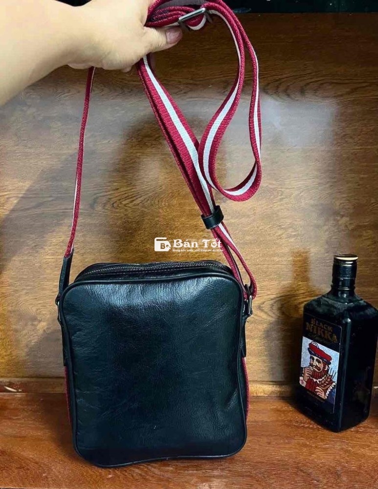 Đeo Chéo BALLY Size 20x23x7 🍒 Chéo Nam Nhỏ Gọn Cinh Cinh  