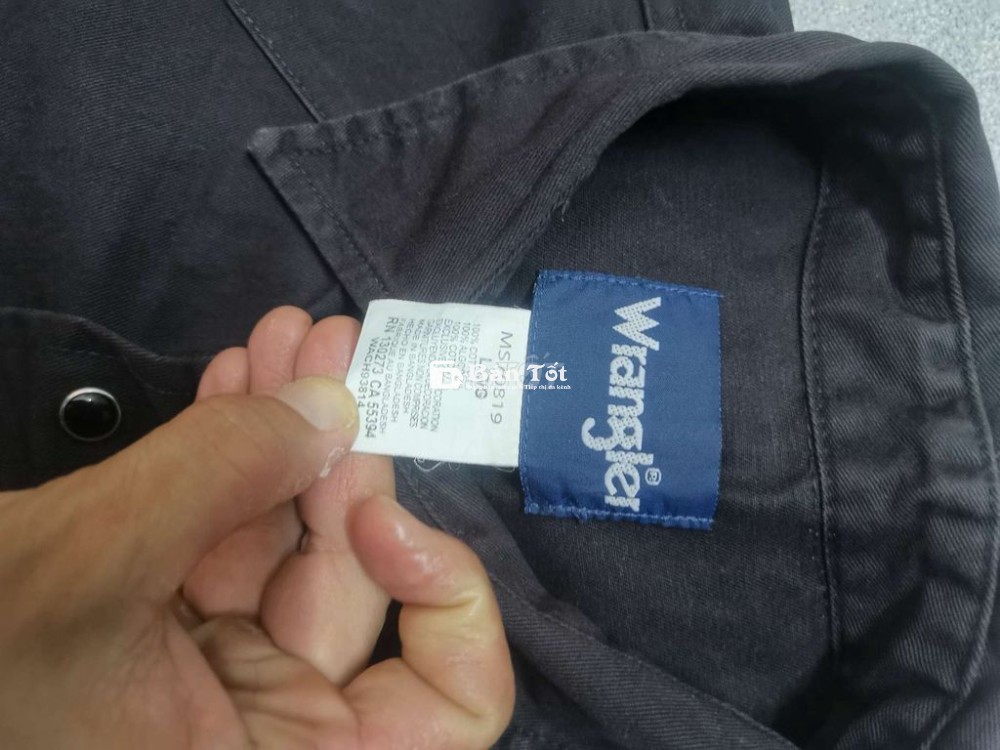 Áo khoác Wrangler U.SMadeDenimSlimCustom form L