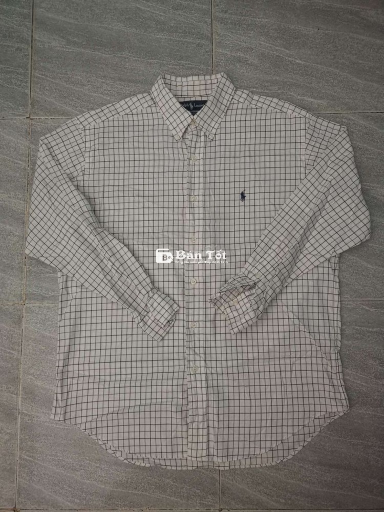Áo Sơ Mi Ralph Laurel U.SMade Caro Classic Fit Size L Cần Thanh Lý  