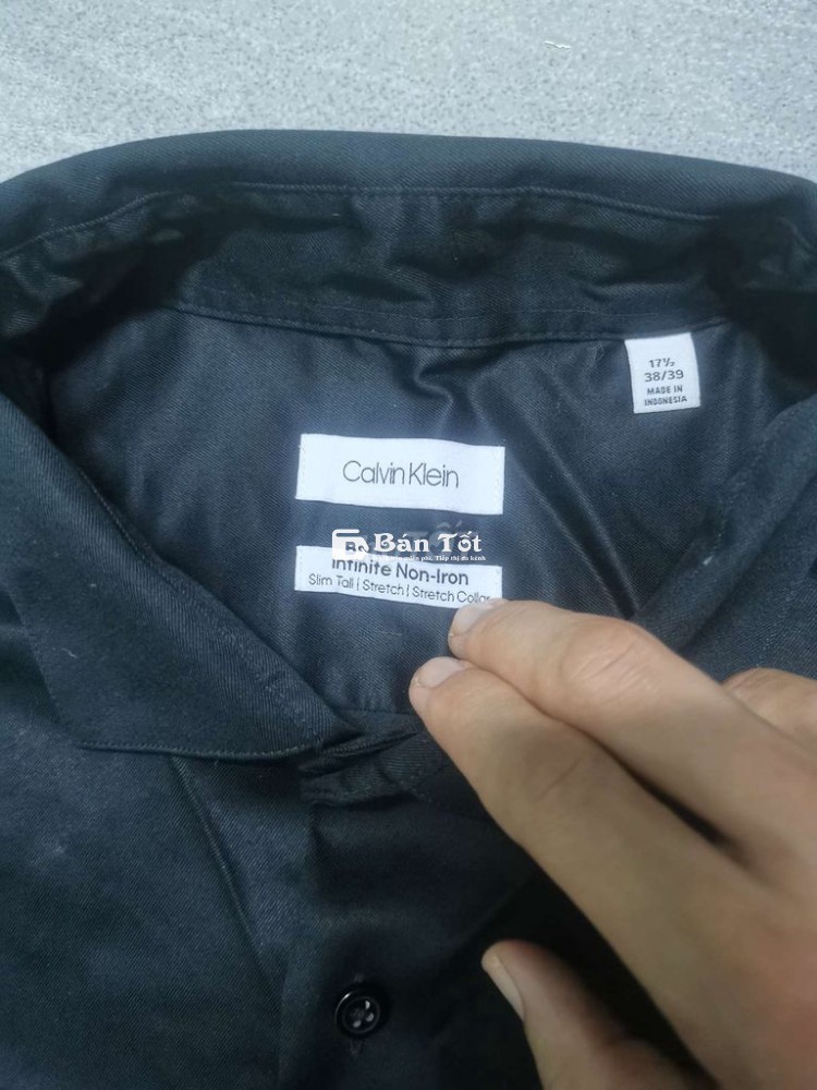 Áo sơmi khoác Calvin Klein USMadeCustomIron form L